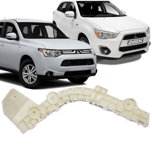 Guia do Parachoque Traseiro ASX de 2010 a 2016 Outlander 13 a 15 Esquerdo