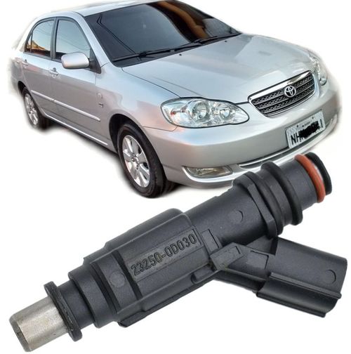 Bico Injetor Toyota Corolla E Fielder 1.6 16v de 2003 a 2008 Original Bosch - 23250-0D030