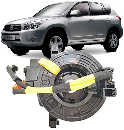 Cinta Airbag Hard Disc Toyota RAV4 2.4 16V Sem Controle de Som de 2005 ate 2012