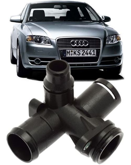 Flange Fluxo Agua Audi A3 A4 A6 2.0 16V TFSI 2005 a 2011 - 06d121133a