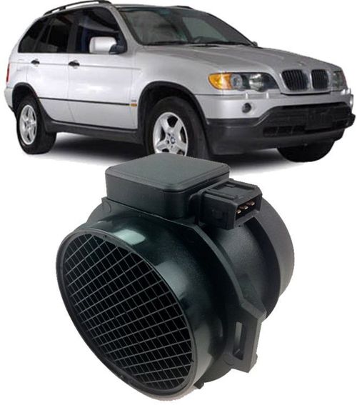 Fluxo Ar Sensor Maf Bmw 330i 530i X5 Z3 3.0 L6 de 2000 à 2006 - 5wk96132