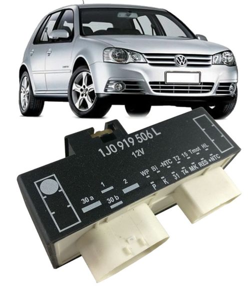 Modulo Rele Ventoinha Audi Golf 1.6 e 2.0 2007 a 2013 1j0919506L
