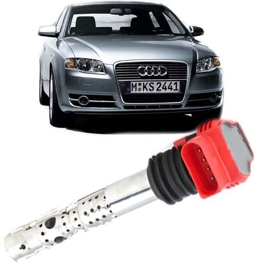 Bobina de Ignicao Audi A4 e A6 1.8T 2.0T 3.0 V6 2002 Ate 2008 - 06c905115