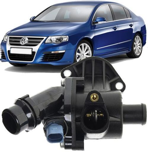 Carcaca Valvula Termostatica Passat 2.0 Fsi 2006/ Aspirado - 06b121111k