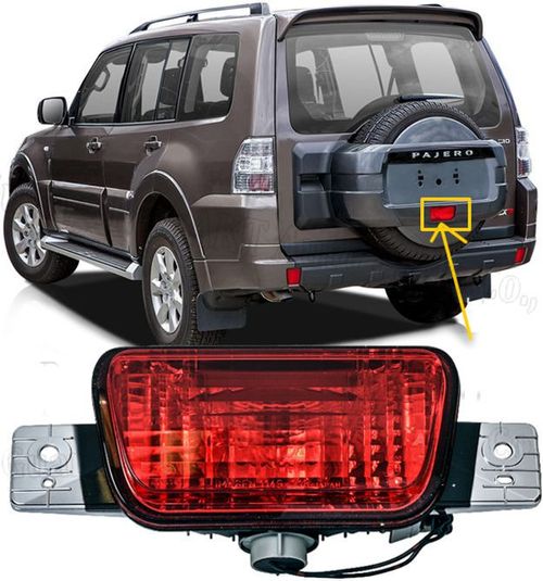 Lanterna de Neblina Estepe Pajero Full 3.2 Diesel 3.5 V6 Flex de 2007 a 2016