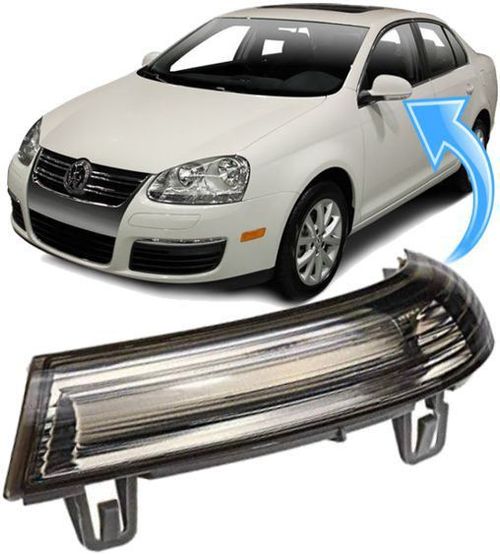 Pisca Retrovisor Jetta Passat 2006 a 2010 Seta Lado Esquerdo
