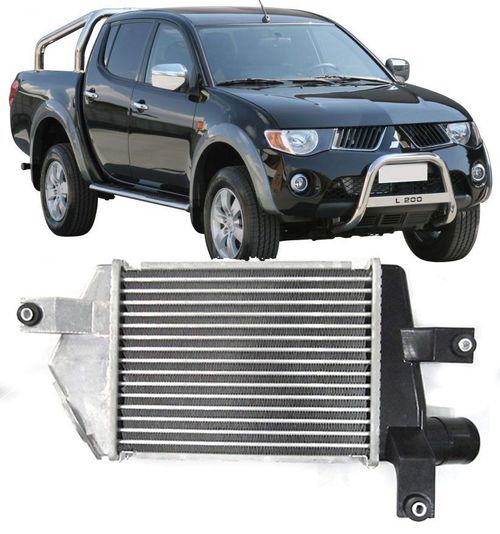 Radiador Intercooler Mitsubishi L200 Triton e Pajero Dakar 3.2 Diesel MN135001