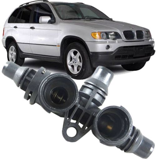 Carcaca Valvula Termostatica do Cambio Automatico da Bmw X5 E53 3.0i 4.4i 4.6i 4.8i de 2000 a 2006 - 17107559966