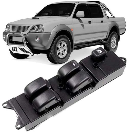 Botão Do Vidro Elétrico Mitsubishi L200 e Pajero 1999 a 2012