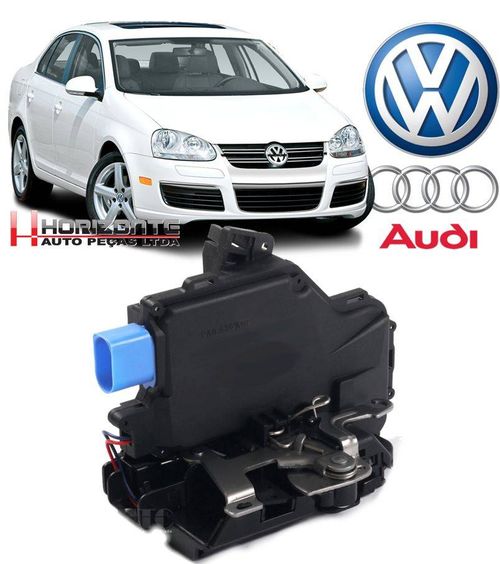 Fechadura Eletrica Porta Traseira Esquerda Jetta 2.5 de 2005 a 2010