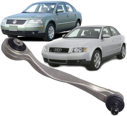 Braco Oscilante de suspensao Passat  Audi A4 e  A6 Superior curvo Esquerdo Motorista