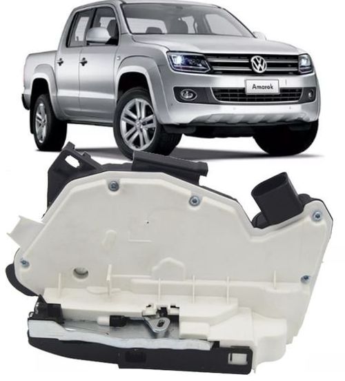 Fechadura Eletrica Porta Traseira Esquerda Amarok e Tiguan 06 pinos