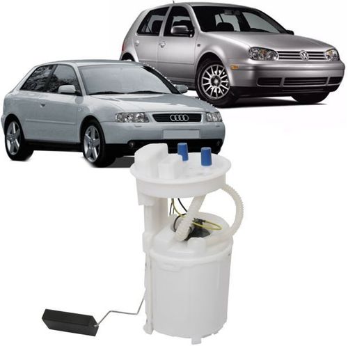 Bomba de Combustivel Golf Audi A3 Passat Polo 1999 a 2006 Sensor de nivel e tampa