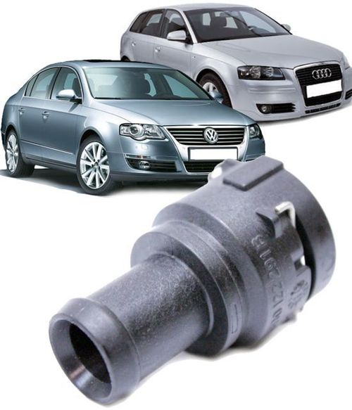 Conexao Flange de ar Golf Gti Audi A3 A4 TT 2.0 e 1.8T Turbo - 3b0122291B