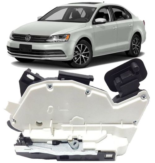 Fechadura Eletrica Porta Traseira Esquerda Jetta e Golf 2011 a 2015