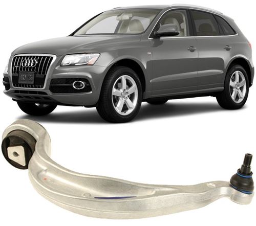 BraÇO Da SuspensÃO Audi A4 A5 Q5 De 2008 À 2010 Inferior Curvo Esquerdo - M12