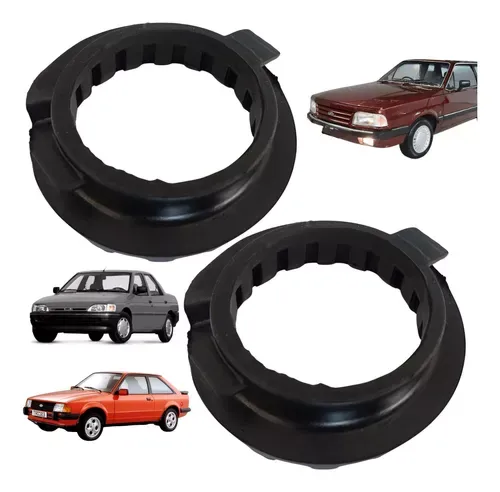 Par CALÇO DA MOLA SUSPENSÃO TRAS Mobensan ESCORT HOBBY 93/96