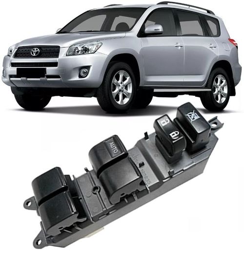 Botao Interruptor Vidro Eletrico Toyota Rav4 2.4 16V de 2006 a 2012