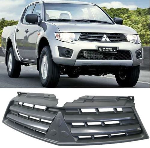 Grade Do Radiador Mitsubishi Triton de 2012 a 2016 - Preta