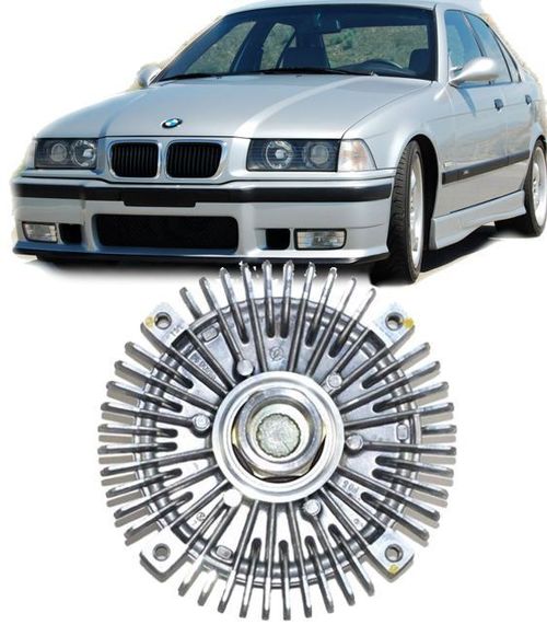 Polia Viscosa da Helice Bmw 318i 325i 328i 528i E36 4 Furos de 1991 à 2000 - 11521740962