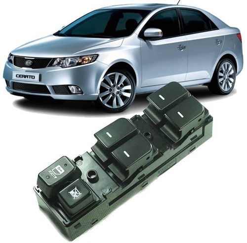 Botão do Vidro Eletrico Kia Cerato de 2010 à 2013