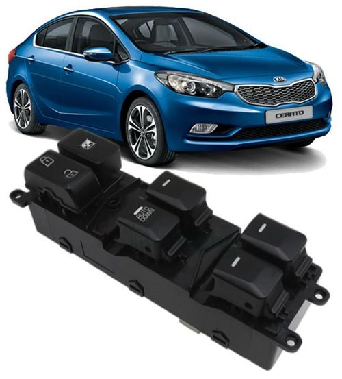 Botão do Vidro Eletrico Kia Cerato de 2014 à 2016