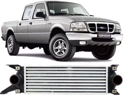 Radiador Intercooler Ranger 2.5 e 2.8 Diesel de 1998 A 2006