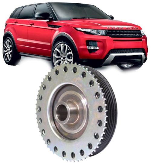 Polia Do Virabrequim Evoque 2.0 16v Turbo de 2011 À 2017