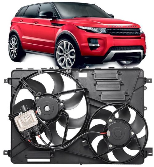 Eletroventilador Conjunto de Ventoinha Land Rover Evoque 2.0 2.2 16v Turbo Diesel 2011 a 2018
