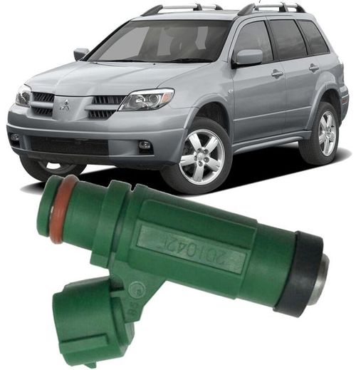Bico Injetor Mitsubishi Airtrek 2.4 16v de 2003 à 2005 - Hda305e Verde