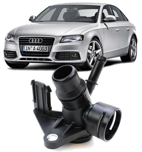 Flange D'Agua Cabeçote Audi A4 A5 Q5 2.0 TFSI de 2008 à 2017 - 06H121132H