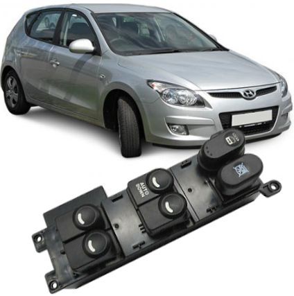 Botao Interruptor Vidro Eletrico Hyundai I30 2.0 16v de 2009 à 2012
