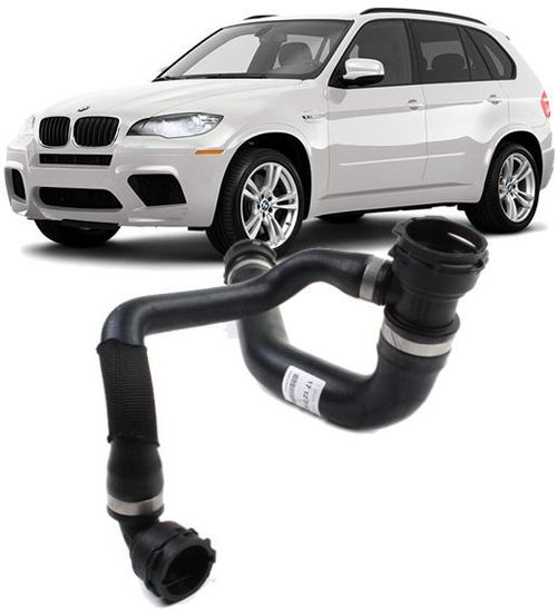 Mangueira Superior do Radiador Bmw X5 E70 4.8i Xdrive 48i de 2008 à 2013 - 17127536230