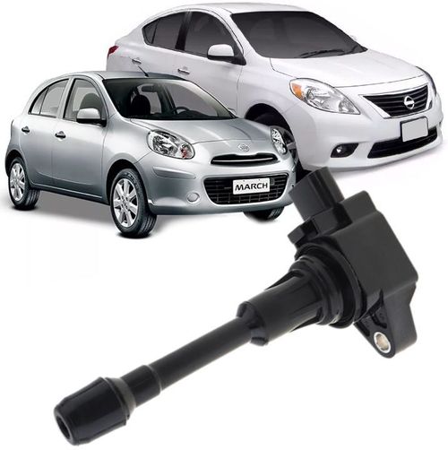 Bobina De Ignição Nissan Versa e March 1.6 16v Flex de 2011 à 2016 - 224481kt0a