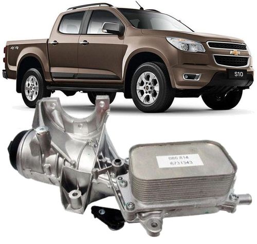 Resfriador Com Suporte de Oleo Motor S10 2.8 16V Diesel Após 2012 - 55488257