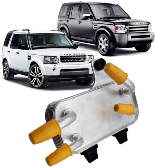 Radiador resfriador de Oleo do Motor Discovery 3 e 4 2.7 e 3.0 TDV6 de 2004 à 2017