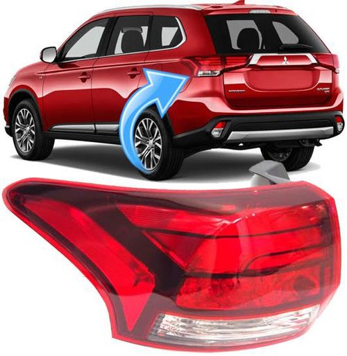 Lanterna Traseira Esquerda Mitsubishi Outlander 2016 à 2020