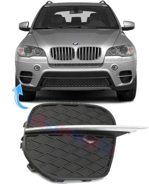 Grade Moldura Parachoque Bmw X5 (E70) de 2011 à 2013 - Direito