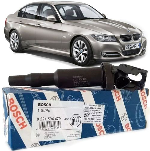 Bobina de Ignicao Bmw 120i 320i 330i 325i X1 X3 X5 X6 3.0 / 2.5 e 2.0 16V - Original