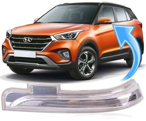 Pisca Seta Retrovisor Hyundai Creta e Tucson Após 2017 - Ld Esquerdo