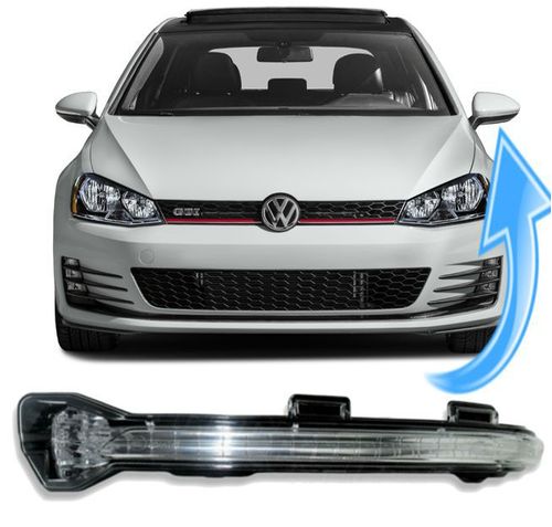 Pisca Seta Retrovisor Golf Mk7 de 2014 à 2018 - Ld Esquerdo