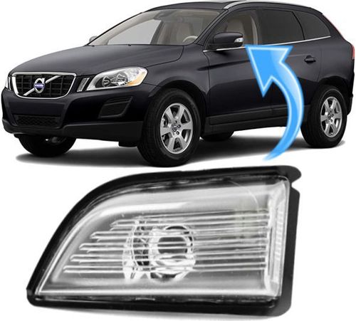 Pisca Seta Retrovisor Volvo Xc60 De 2009 À 2013 - Ld Esquerdo