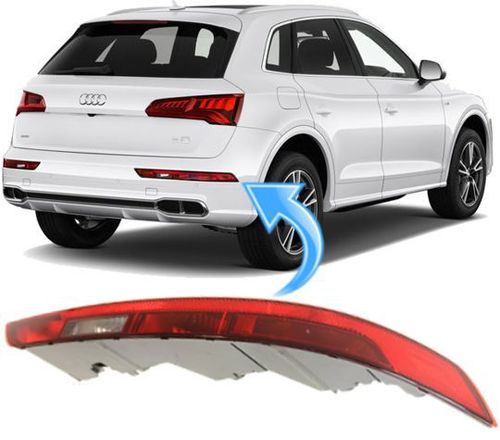 Lanterna de Neblina Parachoque Traseiro Direito Audi Q5 de 2017 à 2021