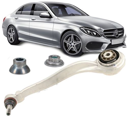 Braço Inferior Curvo Direito Mercedes C180 C200 C250 GLC250 de 2015 à 2019