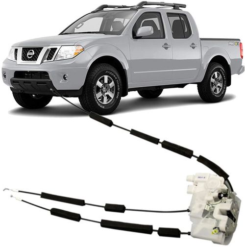 Fechadura Eletrica Nissan Frontier 2.5 Diesel de 2008 À 2016 - Dianteira Esquerda
