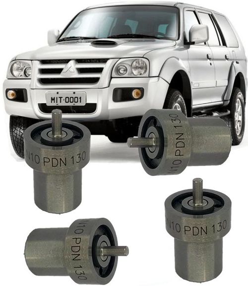 Kit 4 Bico Injetor Pajero Sport 2.8 Diesel de 1994 À 2007