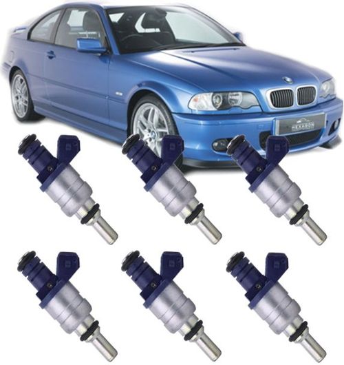 Kit 6 Bico Injetor Bmw 330i 530i X3 X5 3.0 6Cc de 2001 a 2006 - 1439800