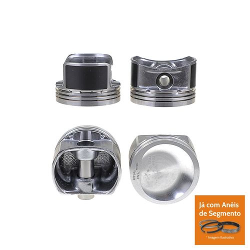 PISTAO COM ANEL - FIAT DOBLO IDEA PALIO 1.4 8V FIRE FLEX