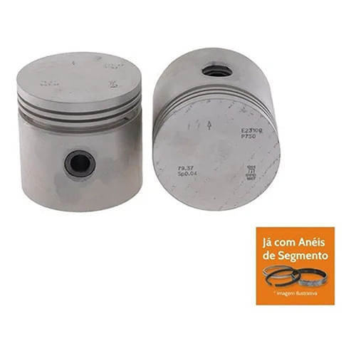 PISTAO COM ANEL - FORD JEEP WILLYS 3000 3.0 6CIL 1965 A 1972