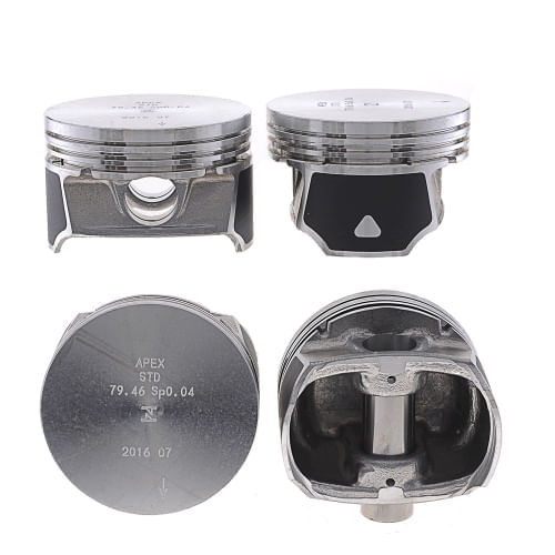 PISTAO - RENAULT LOGAN SANDERO SYMBOL 1.6 8V 2007 A 2012 FLEX S | TRAVA USAR APX.AK7M